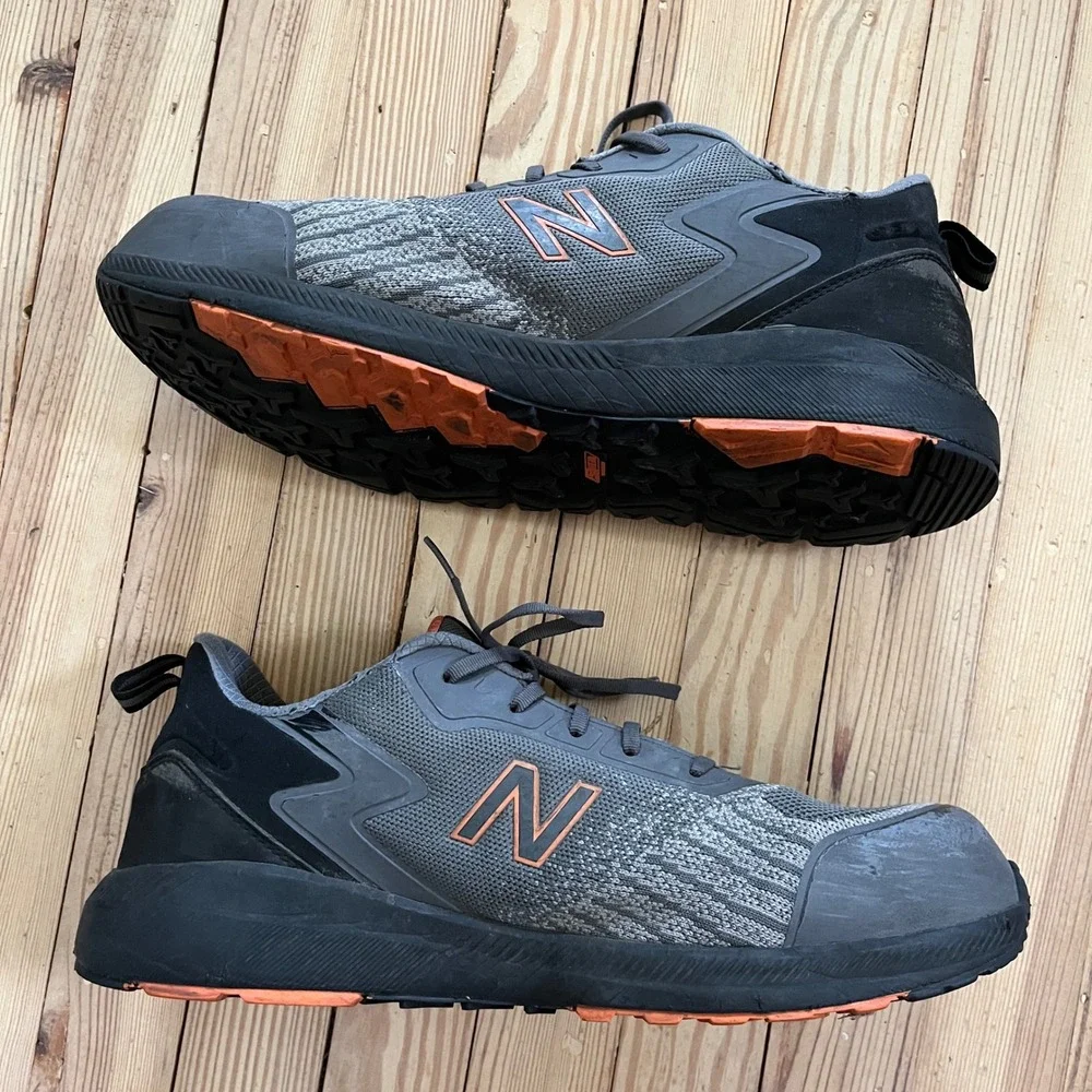 New Balance Speedware‎ Mens Size 14 Gray Black Composite Toe Safety Work Shoes